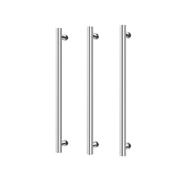 Phoenix Heated Triple Towel Rail Round 600mm