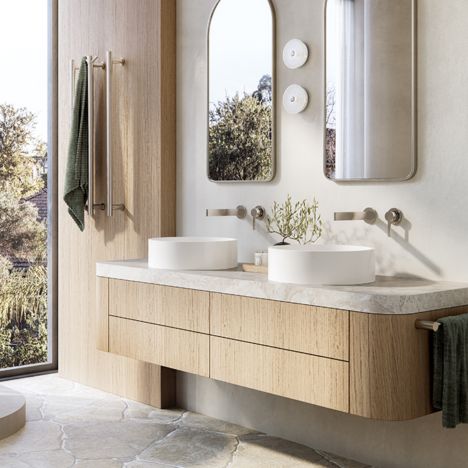 Bathroom featuring the Lexi MKII collection