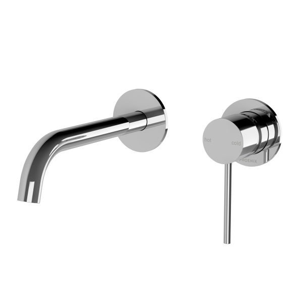 Vivid Slimline SwitchMix Wall Basin / Bath Mixer Set 60mm Backplates (Fit-Off Kit Only) - Lead Free